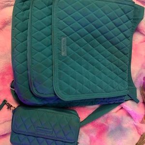 Vera Bradley wallet and purse set